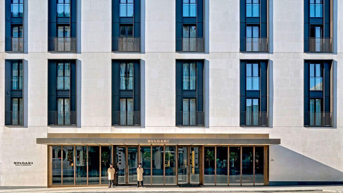 <strong>Bulgari: </strong>Located less than a minute from Hyde Park, this Knightsbridge property has some of the largest accommodations in the capital, with 85 rooms and suites spread over six floors.